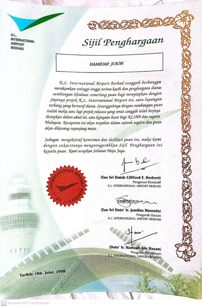 Sijil Penghargaan